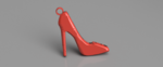  High heels earrings  3d model for 3d printers