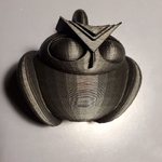  Owl key fob  3d model for 3d printers