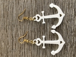  Anchor earrings  3d model for 3d printers