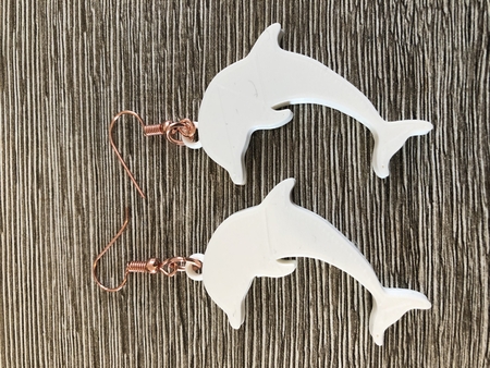 Dolphin earrings