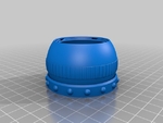  Print-in-place iris box (remix)  3d model for 3d printers