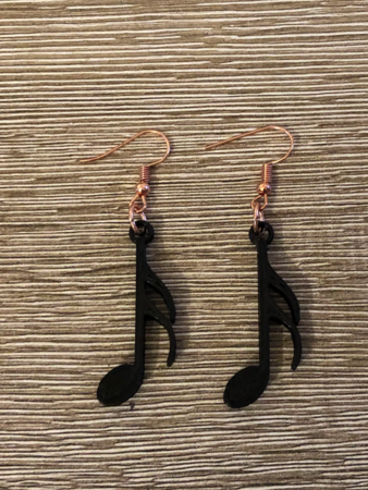 16th note (v2) earring