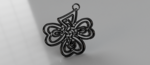  Celtic knot earring  3d model for 3d printers