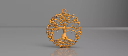 Celtic tree of life earrings (2.0)