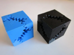  Screwless cube gears  3d model for 3d printers