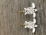  Turtle earrings  3d model for 3d printers