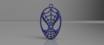  Spiderman earrings  3d model for 3d printers