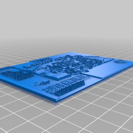 Modelo 3d de Lithophane portada de super mario kart de snes de nintendo para impresoras 3d