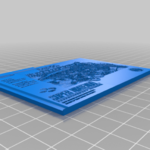  Lithophane cover super mario kart snes nintendo  3d model for 3d printers
