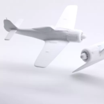 Modelo 3d de Focke wulf 190 para impresoras 3d