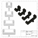 Modelo 3d de Gopro y montaje de conjunto - y juego de montaje para gopro para impresoras 3d