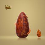  Oeuf dofus cawotte / egg dofus cawwot  3d model for 3d printers