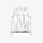  The three graces at the louvre, paris  3d model for 3d printers