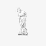  Bather also called venus at the louvre, paris, france  3d model for 3d printers