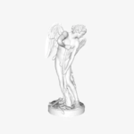 Modelo 3d de Cupido corte de su arco desde el club de hércules en el museo del louvre, parís para impresoras 3d