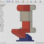 Modelo 3d de Jardín/sótano del pestillo de la puerta para impresoras 3d