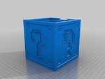  Mario question block coin bank xl  3d model for 3d printers