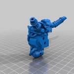 Modelo 3d de Mr big dakka orc warlord para impresoras 3d