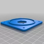 Modelo 3d de Neutrik speakon einbauplatten para impresoras 3d