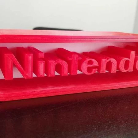 Modelo 3d de El logo de nintendo en 3 piezas - el logo de nintendo en tres piezas para impresoras 3d