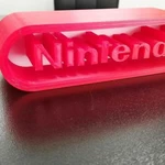  Nintendo logo in 3 pieces - nintendo logo in three pieces  3d model for 3d printers