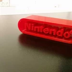  Nintendo logo in 3 pieces - nintendo logo in three pieces  3d model for 3d printers