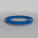 Modelo 3d de Anillo de luz 28cm para impresoras 3d