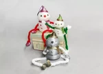  Decorative snowman - container  3d model for 3d printers