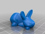  Keychain / smartphone stand (dog and bunny)  3d model for 3d printers