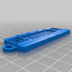  Ford bronco ’79 - key chain  3d model for 3d printers