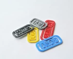  Abbreviation clip  3d model for 3d printers