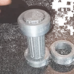  Multi-threaded screw and nut, right and left threads  3d model for 3d printers