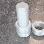  Multi-threaded screw and nut, right and left threads  3d model for 3d printers