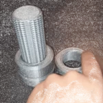  Multi-threaded screw and nut, right and left threads  3d model for 3d printers