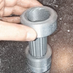 Modelo 3d de Multi-roscada del tornillo y de la tuerca, la derecha y la izquierda hilos para impresoras 3d