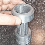 Modelo 3d de Multi-roscada del tornillo y de la tuerca, la derecha y la izquierda hilos para impresoras 3d