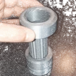 Modelo 3d de Multi-roscada del tornillo y de la tuerca, la derecha y la izquierda hilos para impresoras 3d