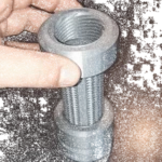  Multi-threaded screw and nut, right and left threads  3d model for 3d printers