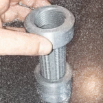 Modelo 3d de Multi-roscada del tornillo y de la tuerca, la derecha y la izquierda hilos para impresoras 3d