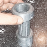 Modelo 3d de Multi-roscada del tornillo y de la tuerca, la derecha y la izquierda hilos para impresoras 3d