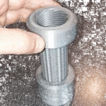 Modelo 3d de Multi-roscada del tornillo y de la tuerca, la derecha y la izquierda hilos para impresoras 3d