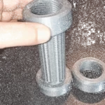 Modelo 3d de Multi-roscada del tornillo y de la tuerca, la derecha y la izquierda hilos para impresoras 3d