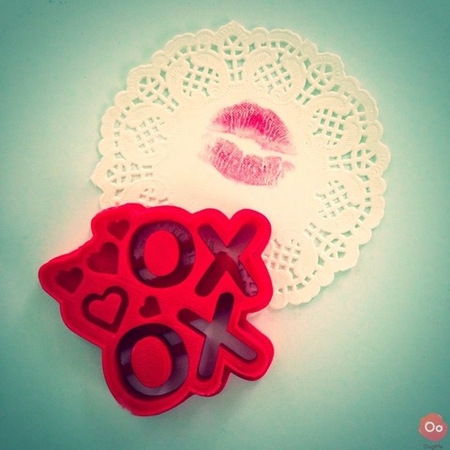 XOXO Cookie Cutter