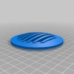  Art-deco speaker grill  3d model for 3d printers