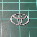  Toyota car remote  3d model for 3d printers