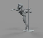 Modelo 3d de Galina katana para impresoras 3d