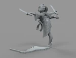  Galina katana  3d model for 3d printers