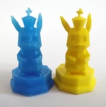   pokemon chess set (magnetic)  3d model for 3d printers