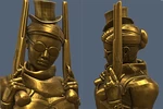   steampunk lady : zorana  3d model for 3d printers