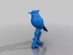 Modelo 3d de Un pájaro para impresoras 3d